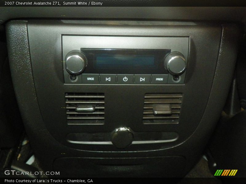Summit White / Ebony 2007 Chevrolet Avalanche Z71