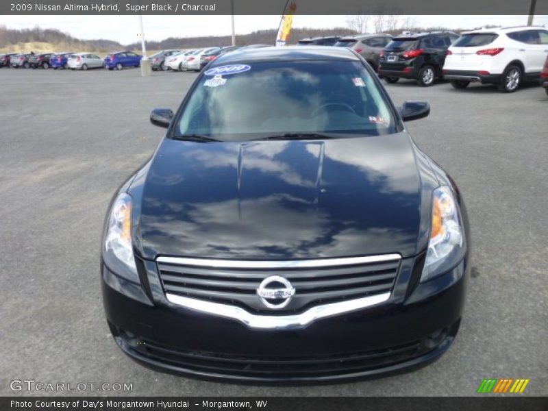 Super Black / Charcoal 2009 Nissan Altima Hybrid