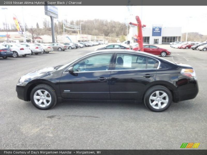 Super Black / Charcoal 2009 Nissan Altima Hybrid