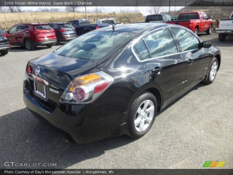 Super Black / Charcoal 2009 Nissan Altima Hybrid