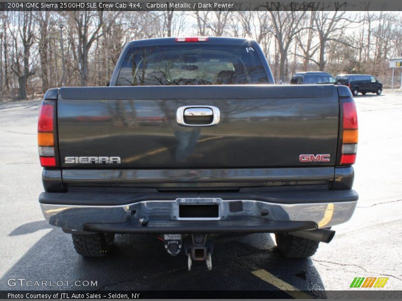 Carbon Metallic / Dark Pewter 2004 GMC Sierra 2500HD SLE Crew Cab 4x4
