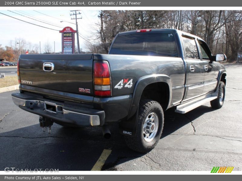 Carbon Metallic / Dark Pewter 2004 GMC Sierra 2500HD SLE Crew Cab 4x4