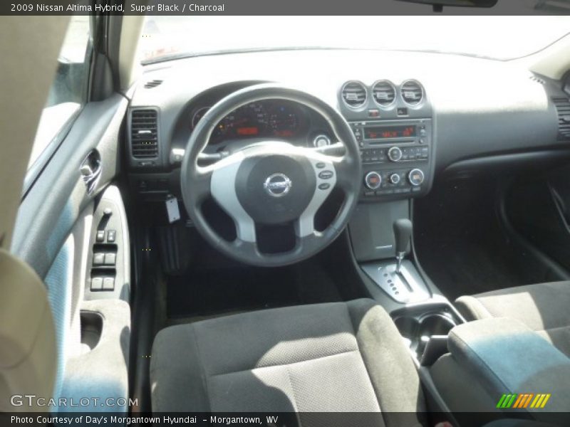 Super Black / Charcoal 2009 Nissan Altima Hybrid