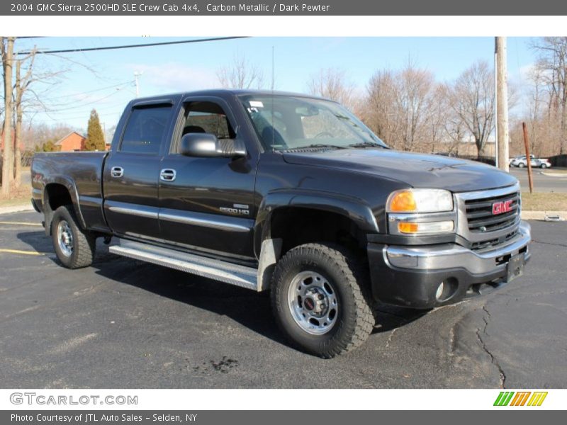 Front 3/4 View of 2004 Sierra 2500HD SLE Crew Cab 4x4