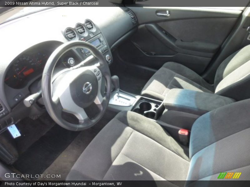 Super Black / Charcoal 2009 Nissan Altima Hybrid