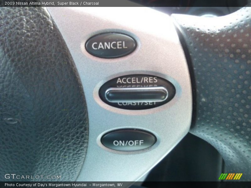 Super Black / Charcoal 2009 Nissan Altima Hybrid