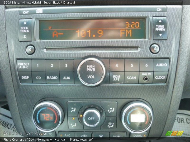 Super Black / Charcoal 2009 Nissan Altima Hybrid