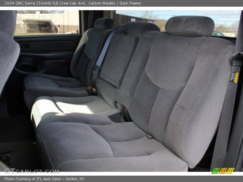 Rear Seat of 2004 Sierra 2500HD SLE Crew Cab 4x4