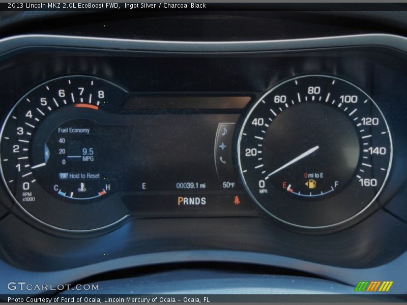 2013 MKZ 2.0L EcoBoost FWD 2.0L EcoBoost FWD Gauges