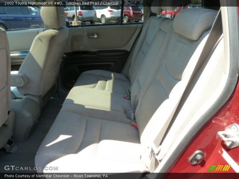 Sundown Red Pearl / Charcoal 2002 Toyota Highlander V6 4WD