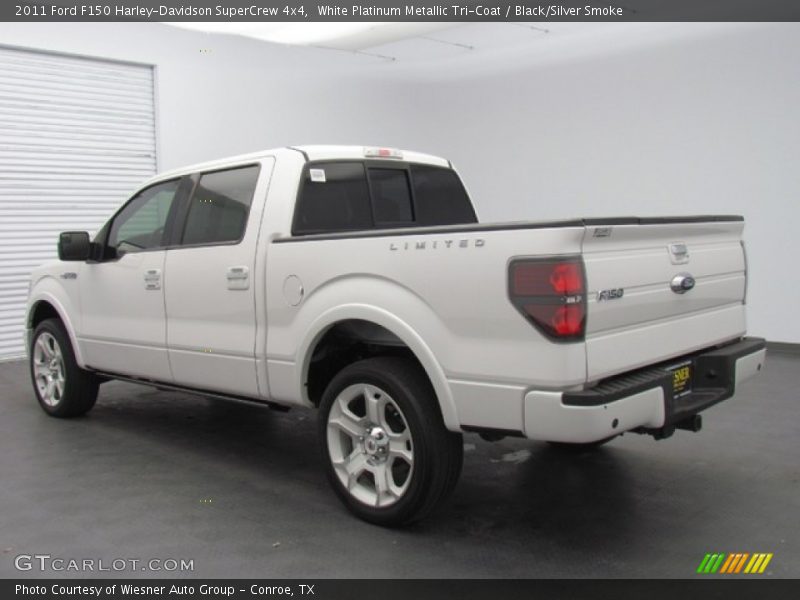  2011 F150 Harley-Davidson SuperCrew 4x4 White Platinum Metallic Tri-Coat