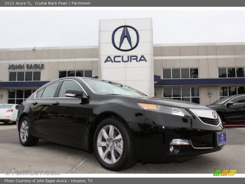 Crystal Black Pearl / Parchment 2013 Acura TL