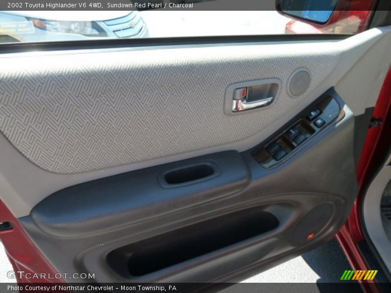 Sundown Red Pearl / Charcoal 2002 Toyota Highlander V6 4WD