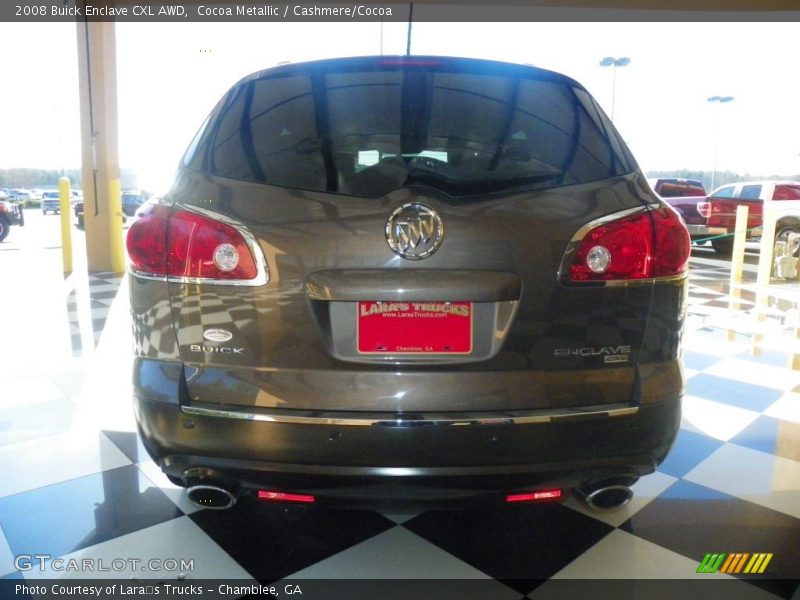 Cocoa Metallic / Cashmere/Cocoa 2008 Buick Enclave CXL AWD