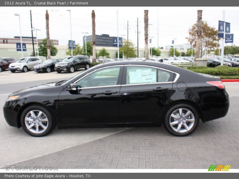 Crystal Black Pearl / Parchment 2013 Acura TL