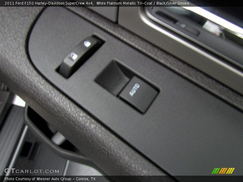 White Platinum Metallic Tri-Coat / Black/Silver Smoke 2011 Ford F150 Harley-Davidson SuperCrew 4x4