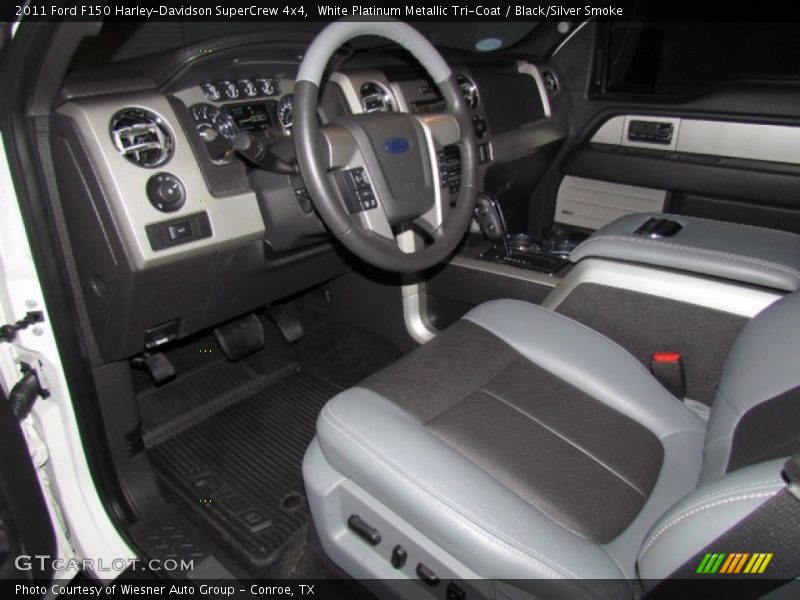 Black/Silver Smoke Interior - 2011 F150 Harley-Davidson SuperCrew 4x4 