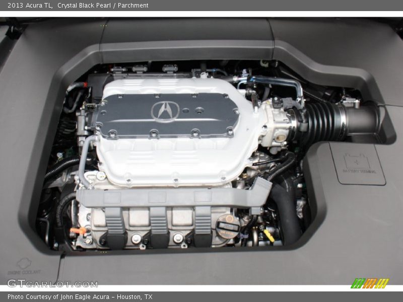 Crystal Black Pearl / Parchment 2013 Acura TL