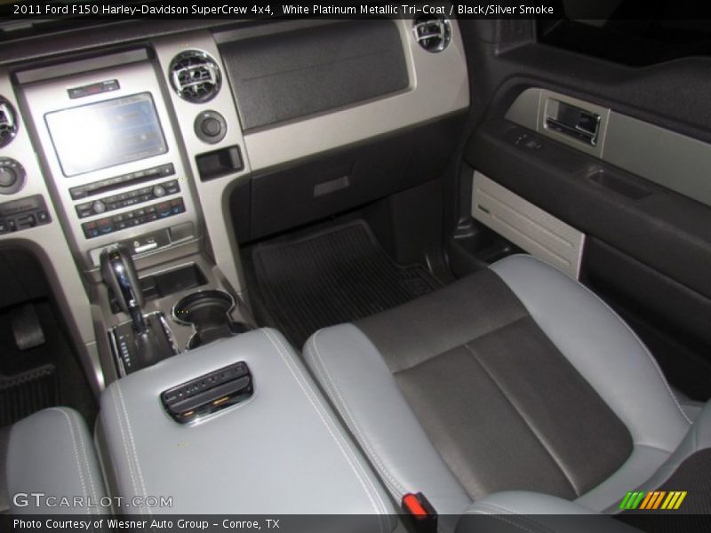 White Platinum Metallic Tri-Coat / Black/Silver Smoke 2011 Ford F150 Harley-Davidson SuperCrew 4x4