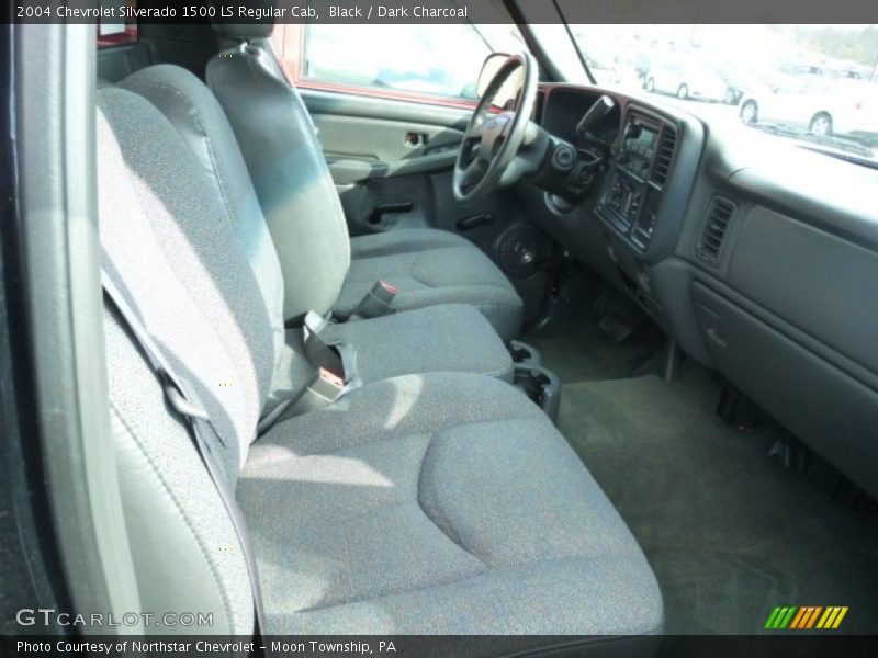 Black / Dark Charcoal 2004 Chevrolet Silverado 1500 LS Regular Cab