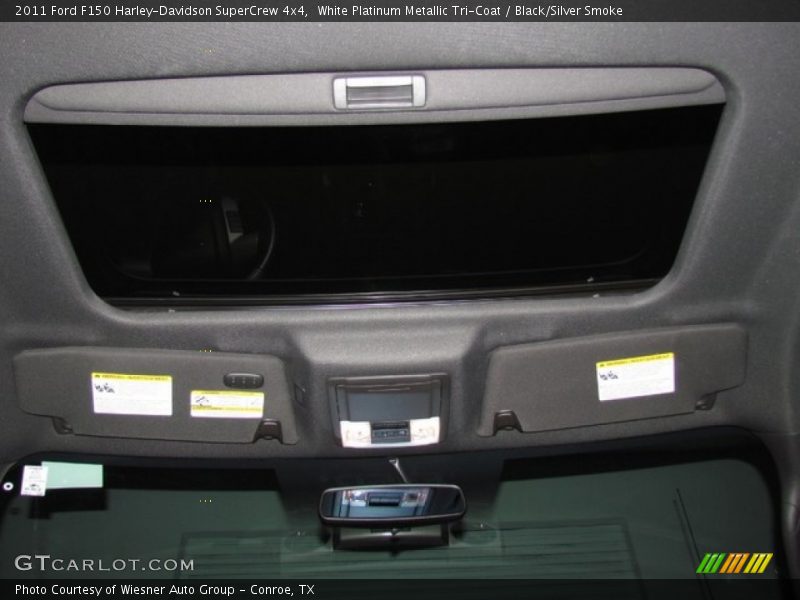 White Platinum Metallic Tri-Coat / Black/Silver Smoke 2011 Ford F150 Harley-Davidson SuperCrew 4x4