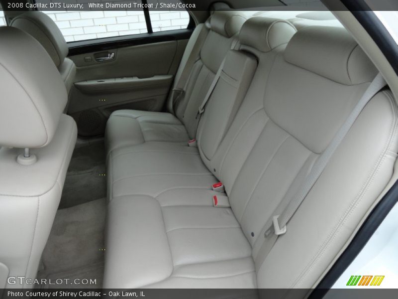 Rear Seat of 2008 DTS Luxury