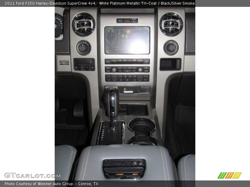 White Platinum Metallic Tri-Coat / Black/Silver Smoke 2011 Ford F150 Harley-Davidson SuperCrew 4x4