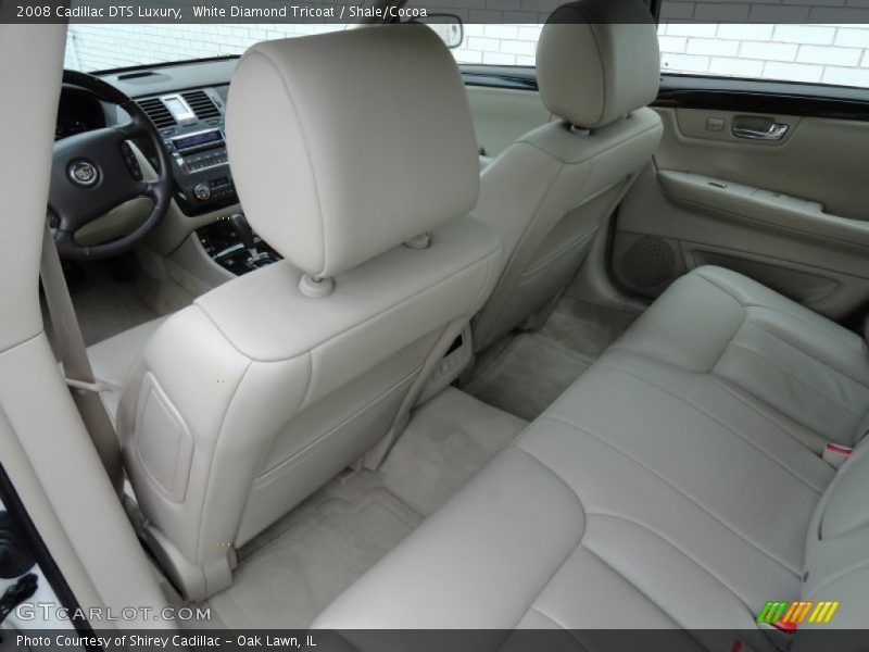 Rear Seat of 2008 DTS Luxury