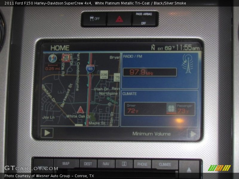 Navigation of 2011 F150 Harley-Davidson SuperCrew 4x4