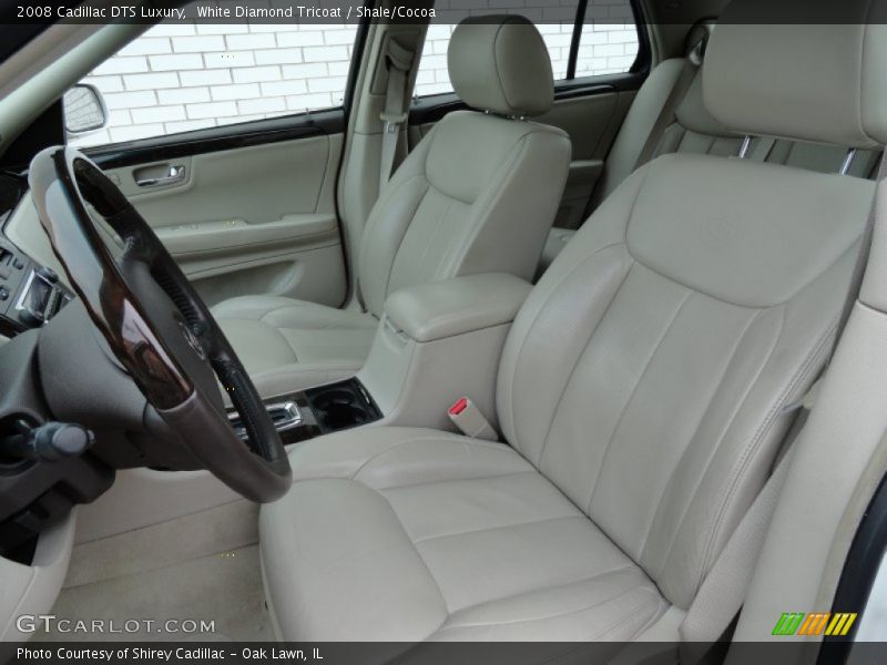 Front Seat of 2008 DTS Luxury