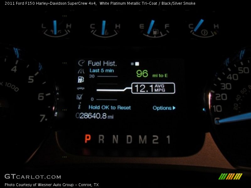 White Platinum Metallic Tri-Coat / Black/Silver Smoke 2011 Ford F150 Harley-Davidson SuperCrew 4x4