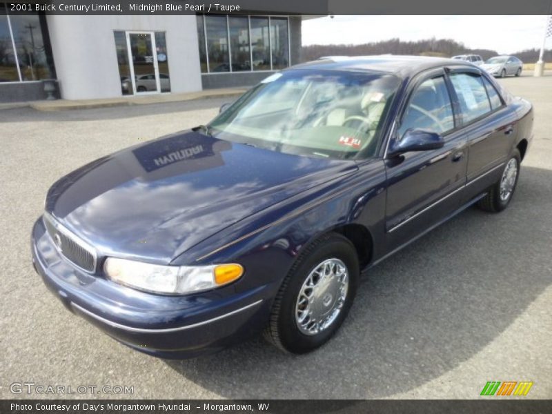 Front 3/4 View of 2001 Century Limited