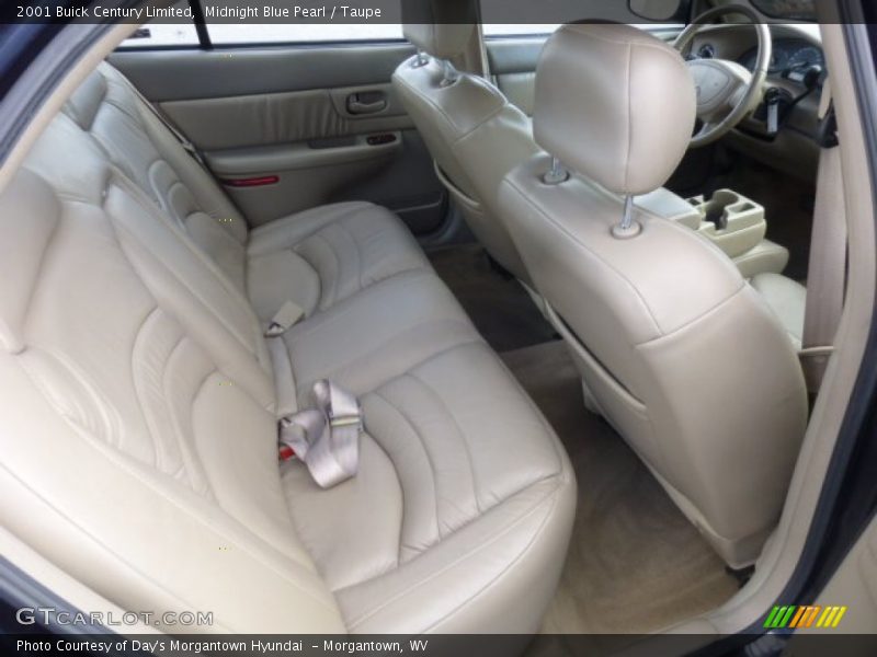 Rear Seat of 2001 Century Limited