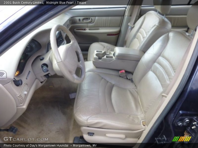 Front Seat of 2001 Century Limited