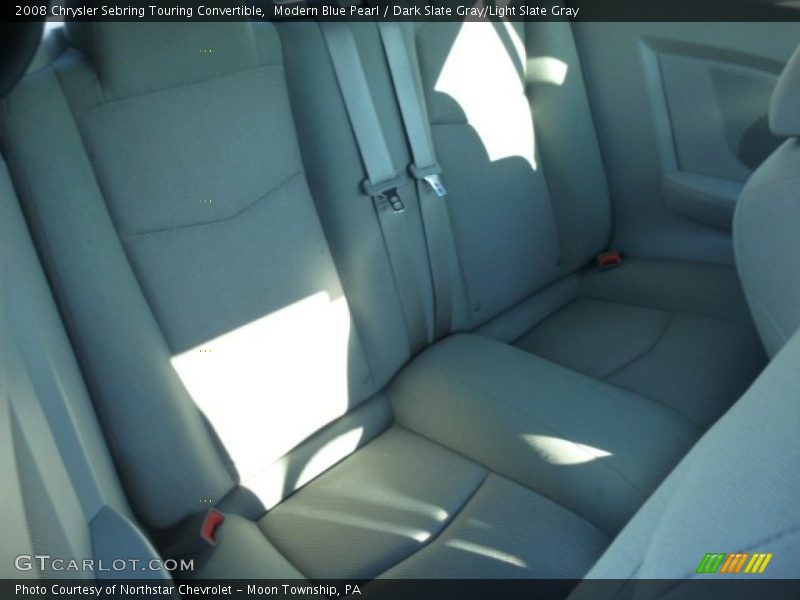 Modern Blue Pearl / Dark Slate Gray/Light Slate Gray 2008 Chrysler Sebring Touring Convertible