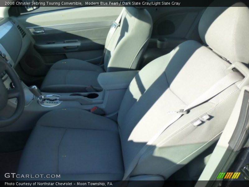 Modern Blue Pearl / Dark Slate Gray/Light Slate Gray 2008 Chrysler Sebring Touring Convertible