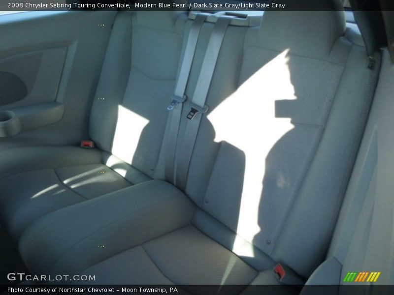 Modern Blue Pearl / Dark Slate Gray/Light Slate Gray 2008 Chrysler Sebring Touring Convertible