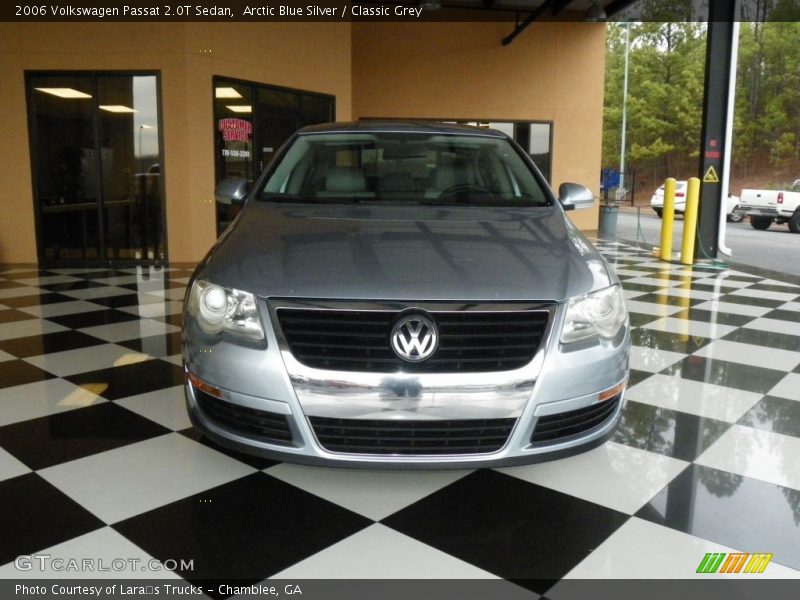 Arctic Blue Silver / Classic Grey 2006 Volkswagen Passat 2.0T Sedan