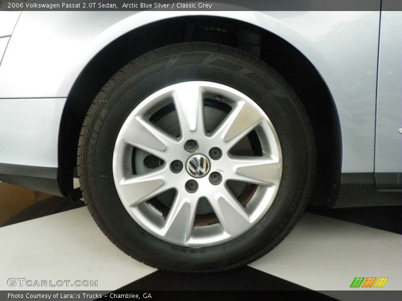 Arctic Blue Silver / Classic Grey 2006 Volkswagen Passat 2.0T Sedan