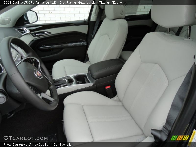  2013 SRX Performance AWD Light Titanium/Ebony Interior