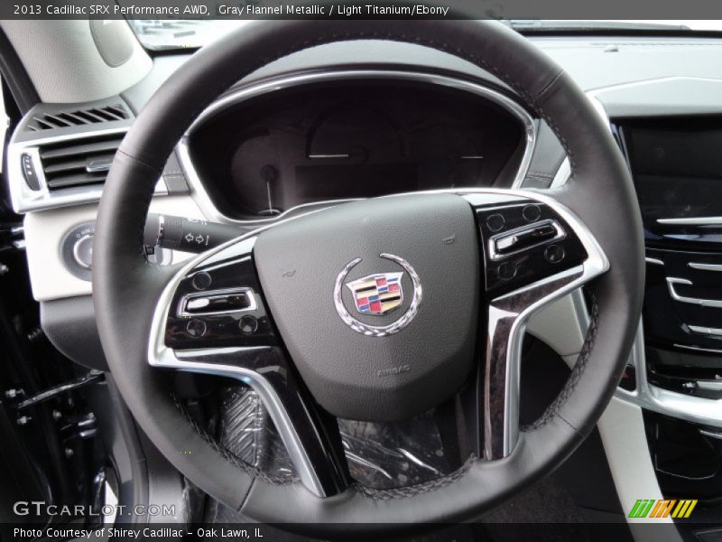 Gray Flannel Metallic / Light Titanium/Ebony 2013 Cadillac SRX Performance AWD