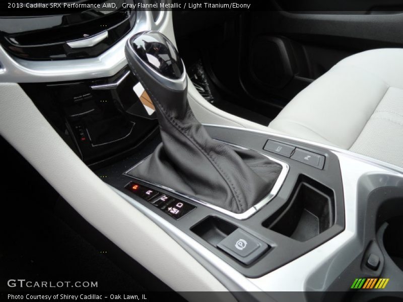 Gray Flannel Metallic / Light Titanium/Ebony 2013 Cadillac SRX Performance AWD