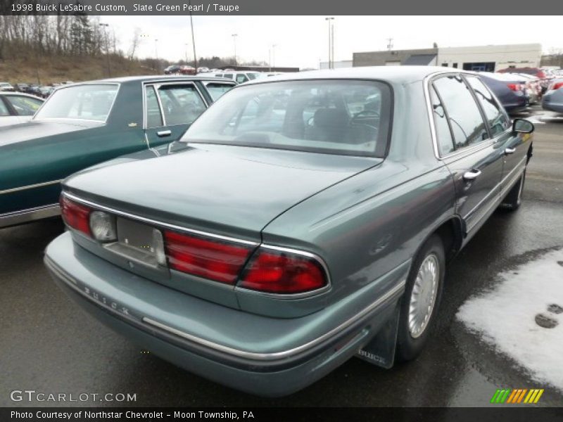 Slate Green Pearl / Taupe 1998 Buick LeSabre Custom