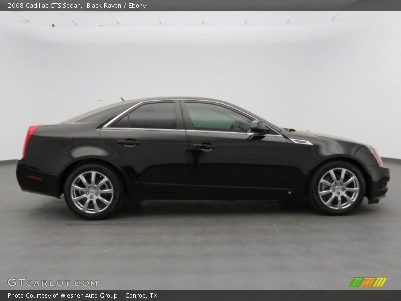 Black Raven / Ebony 2008 Cadillac CTS Sedan