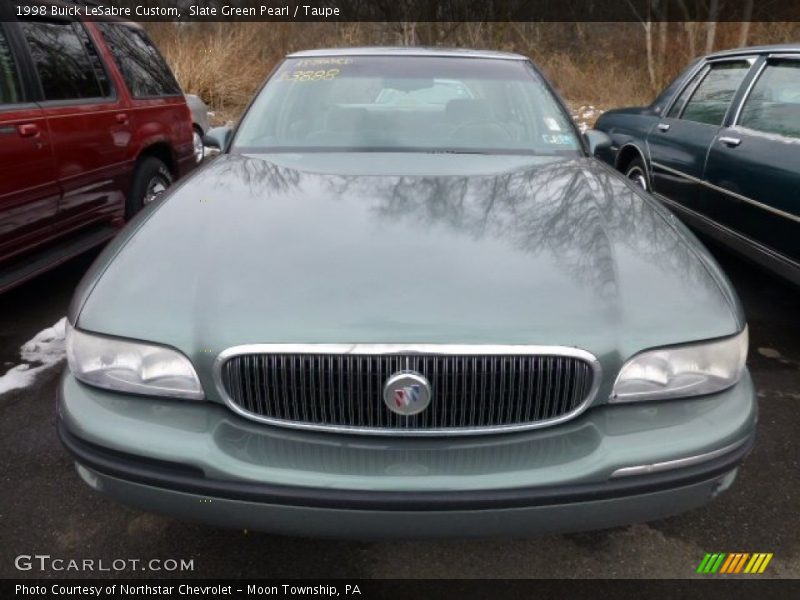 Slate Green Pearl / Taupe 1998 Buick LeSabre Custom