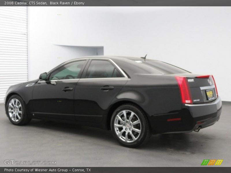 Black Raven / Ebony 2008 Cadillac CTS Sedan