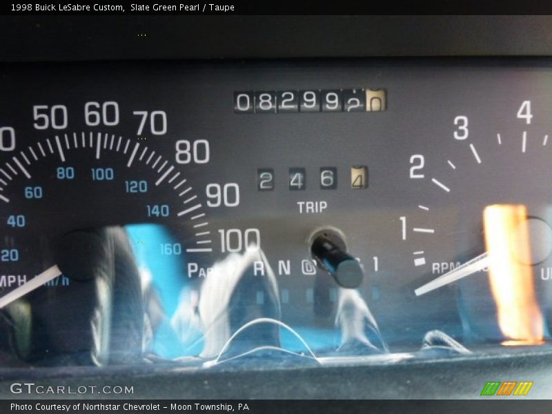 Slate Green Pearl / Taupe 1998 Buick LeSabre Custom