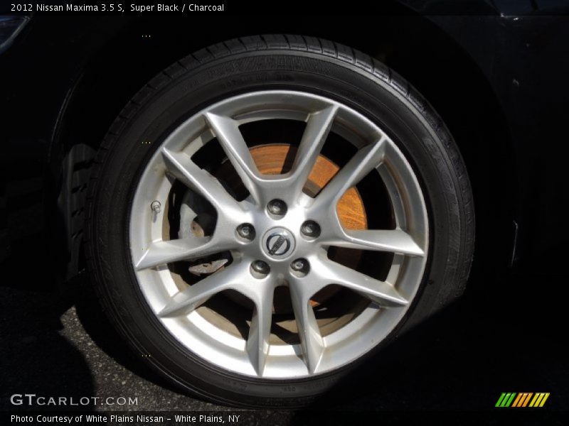 Super Black / Charcoal 2012 Nissan Maxima 3.5 S