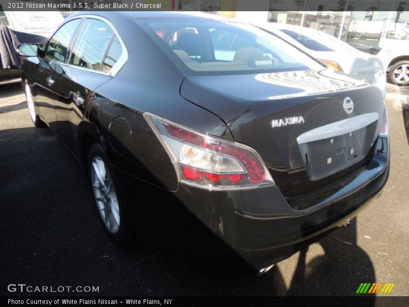 Super Black / Charcoal 2012 Nissan Maxima 3.5 S