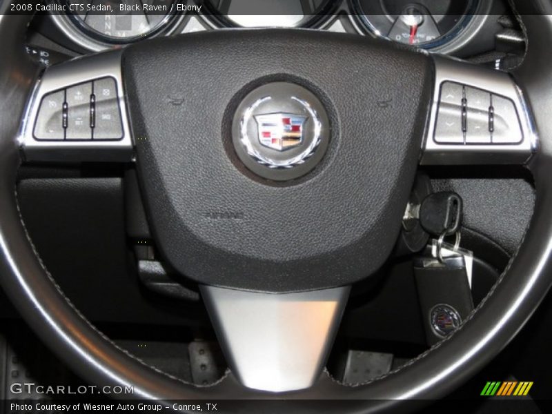 Black Raven / Ebony 2008 Cadillac CTS Sedan